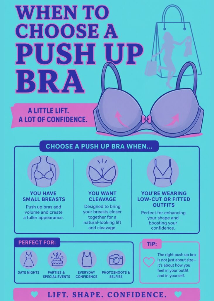 Why to choose a push up bra
